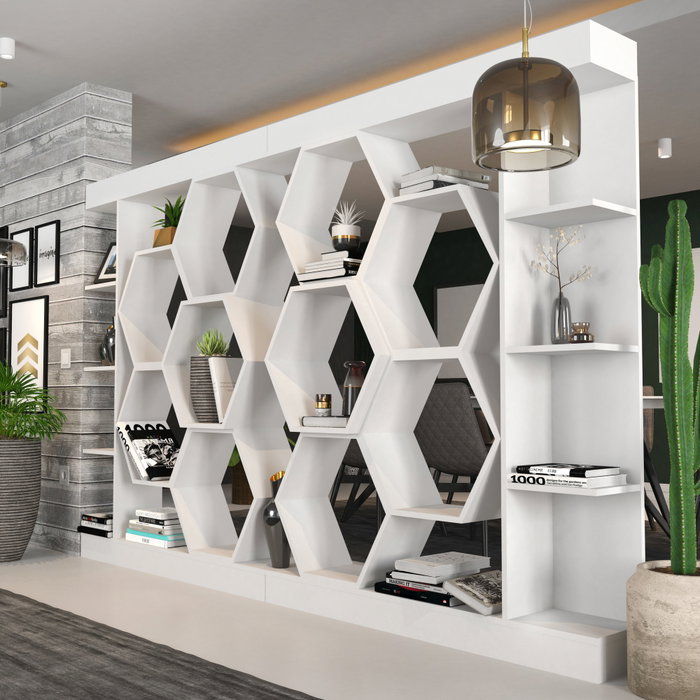 Hanah Home Sueno - Estantería Blanca Hanah Home Sueno - Estantería Blanca